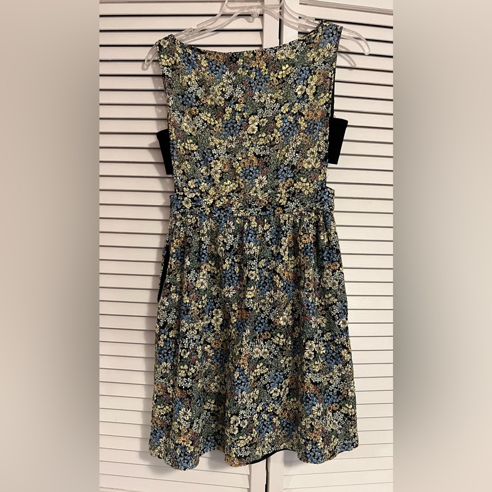 Zara, Women's Floral Jumper Dress, Medium, New without Tags